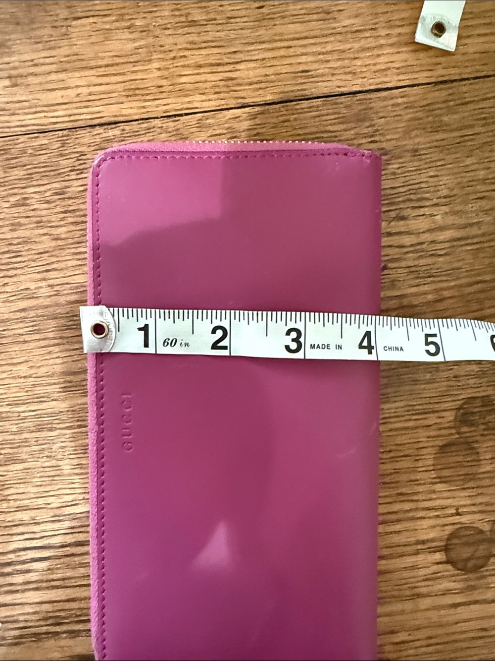GUCCI Magenta Pink Leather Wallet - Picture 10 of 10